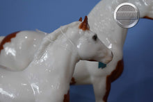 Load image into Gallery viewer, Blossom and Belle-No Box, No COA-Vintage Club Exclusive-Clydesdale Mare and Foal Mold-Breyer Traditional