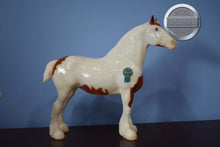 Load image into Gallery viewer, Blossom and Belle-No Box, No COA-Vintage Club Exclusive-Clydesdale Mare and Foal Mold-Breyer Traditional