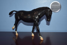 Load image into Gallery viewer, Black Pony from Horses Great and Small Set-Cantering Welsh Pony Mold-Breyer Traditional
