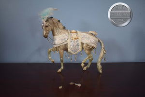 Celestine with Costume-Holiday Exclusive-Lipizzaner Mare Mold-Breyer Traditional