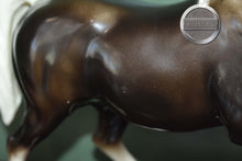 Load image into Gallery viewer, Charcoal Arabian Stallion-Family Arabian Stallion Mold-Breyer Traditional