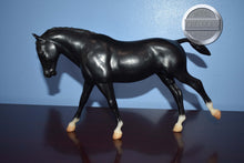 Load image into Gallery viewer, Black Pony from Horses Great and Small Set-Cantering Welsh Pony Mold-Breyer Traditional