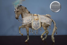 Load image into Gallery viewer, Celestine with Costume-Holiday Exclusive-Lipizzaner Mare Mold-Breyer Traditional