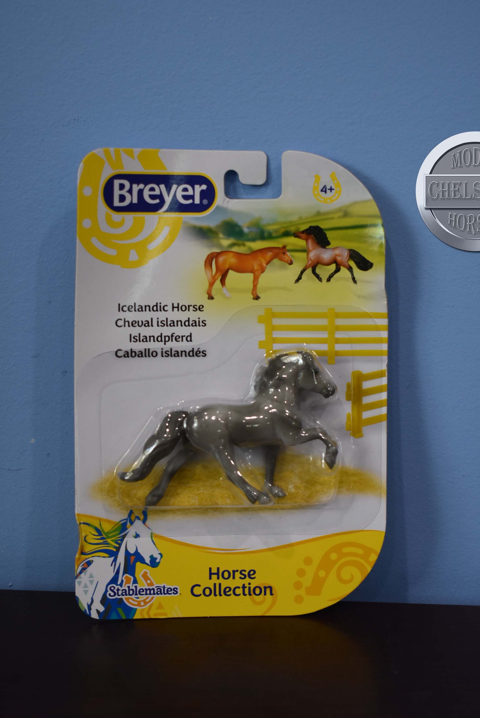 Grey Icelandic Pony-Icelandic Pony Mold-New in Package-Breyer Stablemate