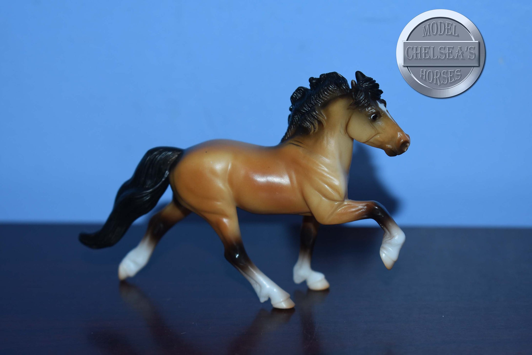 Buckskin Icelandic Pony-Icelandic Pony Mold-Breyer Stablemate