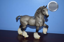 Load image into Gallery viewer, Grey with Blue Bobs-Shire Mold-Breyer Classic