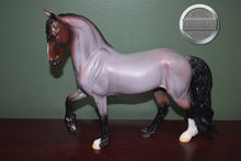 Load image into Gallery viewer, Matte Bay Roan Scandi Surprise-Freisian Sporthorse Mold-Breyer Traditional