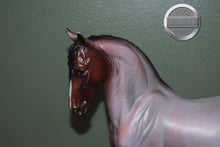 Load image into Gallery viewer, Matte Bay Roan Scandi Surprise-Freisian Sporthorse Mold-Breyer Traditional