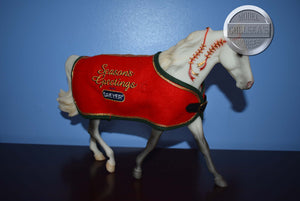 Snowflake-Holiday Exclusive-Missouri Fox Trotter Mold-Breyer Traditional