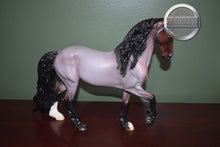 Load image into Gallery viewer, Matte Bay Roan Scandi Surprise-Freisian Sporthorse Mold-Breyer Traditional