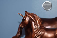 Load image into Gallery viewer, Mira and Antares-Unicorn Set-Andalusian Mare and Foal Mold-Breyer Traditional