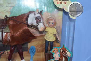 Boomerang and Abigail Horse and Rider Set-New in Box-Breyer Classic