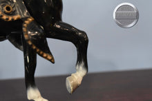 Load image into Gallery viewer, Black Fury Prancer with Saddle-Fury Mold-Breyer Traditional