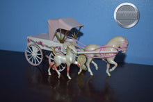 Load image into Gallery viewer, Fairytale Wagon with Horse and Foal-Breyer Accessories and Stablemate