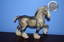 Load image into Gallery viewer, Grey with Red Bobs-Shire Mold-Breyer Classic