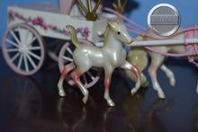 Load image into Gallery viewer, Fairytale Wagon with Horse and Foal-Breyer Accessories and Stablemate