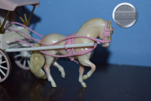 Fairytale Wagon with Horse and Foal-Breyer Accessories and Stablemate