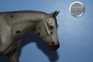 Zipped in Black Magic-Breyerfest Exclusive-Zippo Pine Bar Mold-Breyer Traditional
