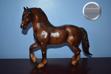 Load image into Gallery viewer, Fire Magic-Breyerfest Exclusive-Freisian Mold-Breyer Traditional