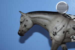 Zipped in Black Magic-Breyerfest Exclusive-Zippo Pine Bar Mold-Breyer Traditional