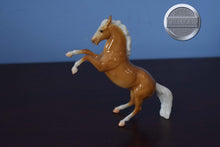 Load image into Gallery viewer, Prince-70th Anniversary Deluxe Club Exclusive-Mini Fighting Stallion Mold-Breyer Stablemate