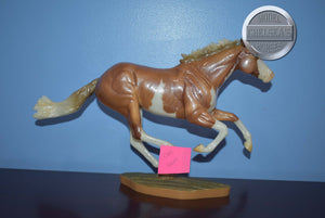 Sooty Buckskin Pinto CUSTOM GLOSS-Dark Horse Surprise-Breyerfest Exclusive-Smarty Jones Mold-Breyer Traditional