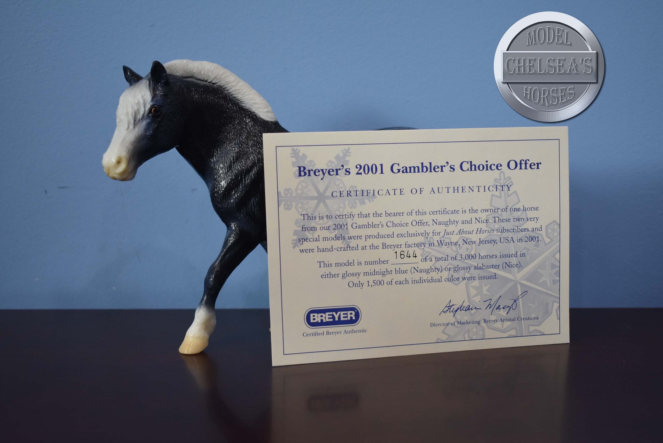 Naughty-JAH Exclusive-Fjord Mold-Breyer Traditional