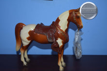 Load image into Gallery viewer, Chestnut Tobiano-Western PONY Mold-Breyer Traditional