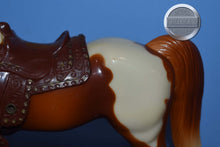 Load image into Gallery viewer, Chestnut Tobiano-Western PONY Mold-Breyer Traditional