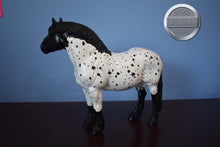 Load image into Gallery viewer, Custom Appaloosa Ardennes Stallion-Ardennes Stallion Mold-Breyer Traditional