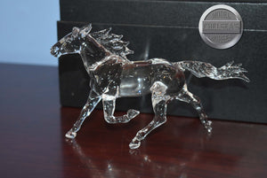 Home Straight-Crystal-Breyerfest Exclusive-With Box-Breyer Accessories