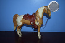 Load image into Gallery viewer, Palomino Paint Western Horse-Western HORSE Mold-Breyer Traditional