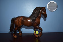 Load image into Gallery viewer, Fire Magic #2-Breyerfest Exclusive-Freisian Mold-Breyer Traditional