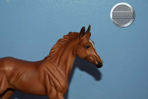 Thoroughbred Foal (from Hacknet Set-Gilen Mold-Breyer Traditional
