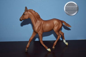 Thoroughbred Foal (from Hacknet Set-Gilen Mold-Breyer Traditional