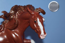 Load image into Gallery viewer, Custom-Chestnut Badger Face Nokota-Breyer Traditional