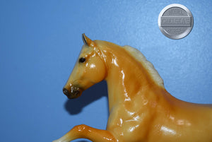 50th Anniversary Palomino Tennessee Walking Horse-JCP Exclusive-TWH Mold-Breyer Traditional
