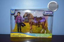 Load image into Gallery viewer, Western Horse and Rider-New in Box-Duchess Mold-Breyer Classic