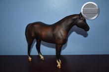 Load image into Gallery viewer, Thunder-Dark Bay-Quarter Horse Yearling Mold-Breyer Traditional