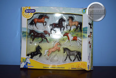 Deluxe Horse Collection-New in Box-Damaged Box-Breyer Stablemate