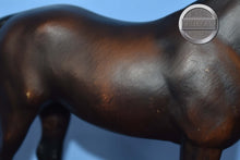 Load image into Gallery viewer, Thunder-Dark Bay-Quarter Horse Yearling Mold-Breyer Traditional