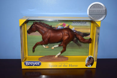 Secretariat-New in Box-Damaged Box-Smarty Jones Mold-Breyer Traditional