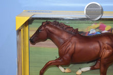Load image into Gallery viewer, Secretariat-New in Box-Damaged Box-Smarty Jones Mold-Breyer Traditional