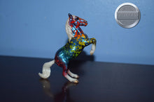 Load image into Gallery viewer, Kaleidoscope-Breyerfest Exclusive-Lippizan Stallion Mold-Breyer Stablemate