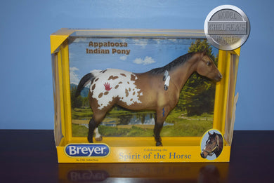 Appaloosa Indian Pony-New in Box-Appaloosa Performance Horse Mold-Breyer Traditional
