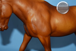 Chestnut Cantering Welsh Pony-No Ribbons-Breyer Traditional