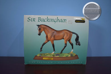 Sir Buckingham-New in Box-Breyer Porcelain