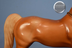 Palomino Western Horse with Saddle-Western Horse Mold-Breyer Traditional