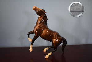 Sarsparilla-Breyerfest Exclusive-Semi Rearing Mustang Mold-Breyer Traditional