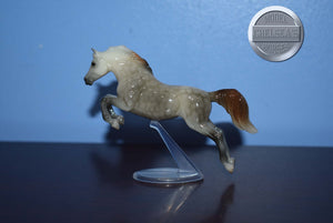 Sylvester-Stablemate Club Exclusive-Jumping Warmblood Mold-Breyer Stablemate